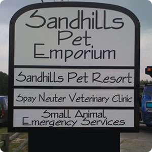 Cabinet Sign